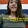 Insighter Daniela Santos - Student