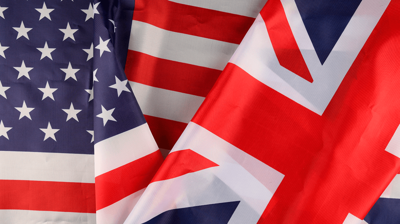 4 diferenças entre o inglês britânico e o americano
